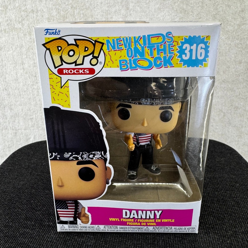 Funko Pop Rocks New Kids on the Block Danny 316 Vinyl Figure NKOTB